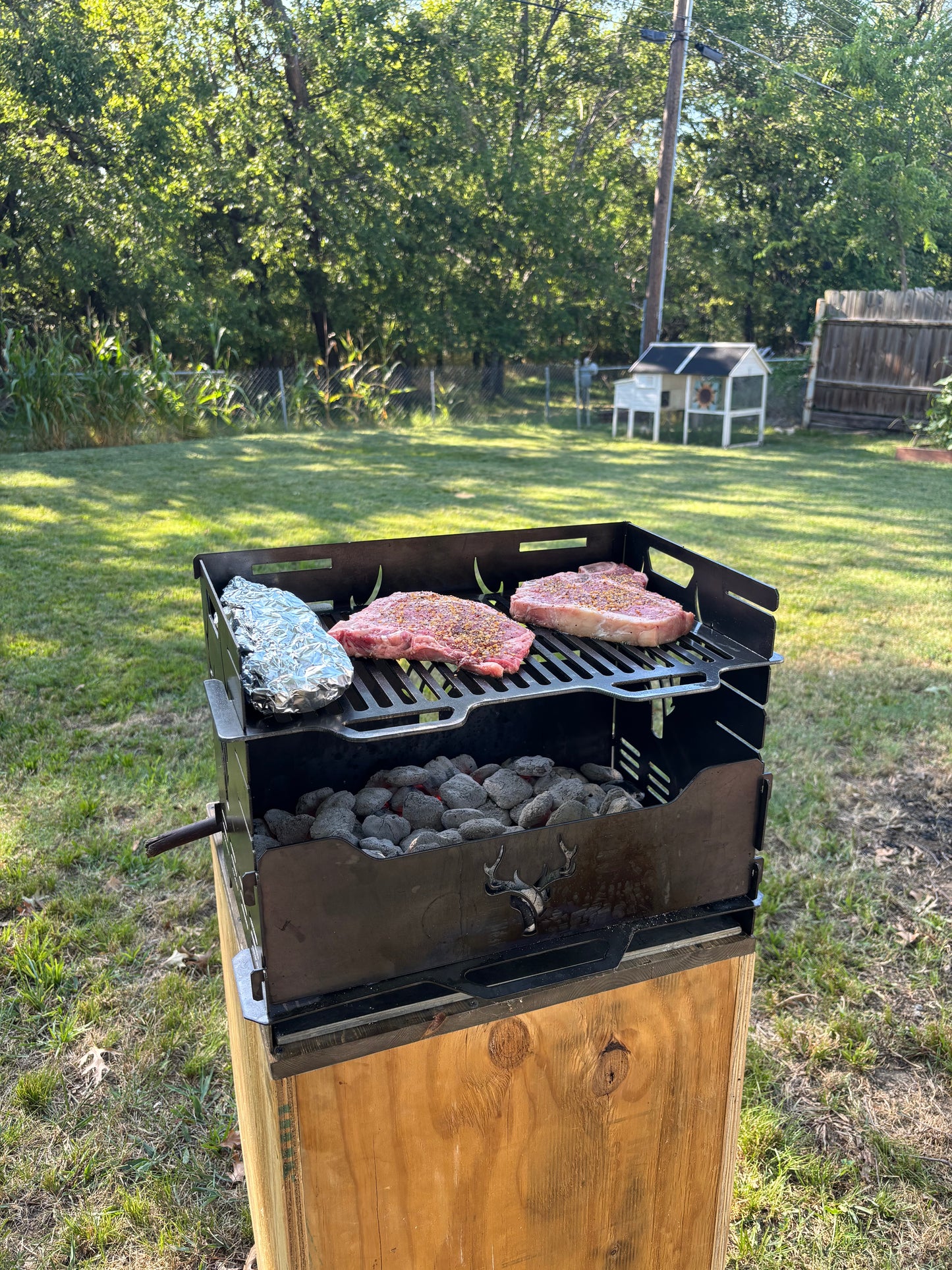 Collapsible grill